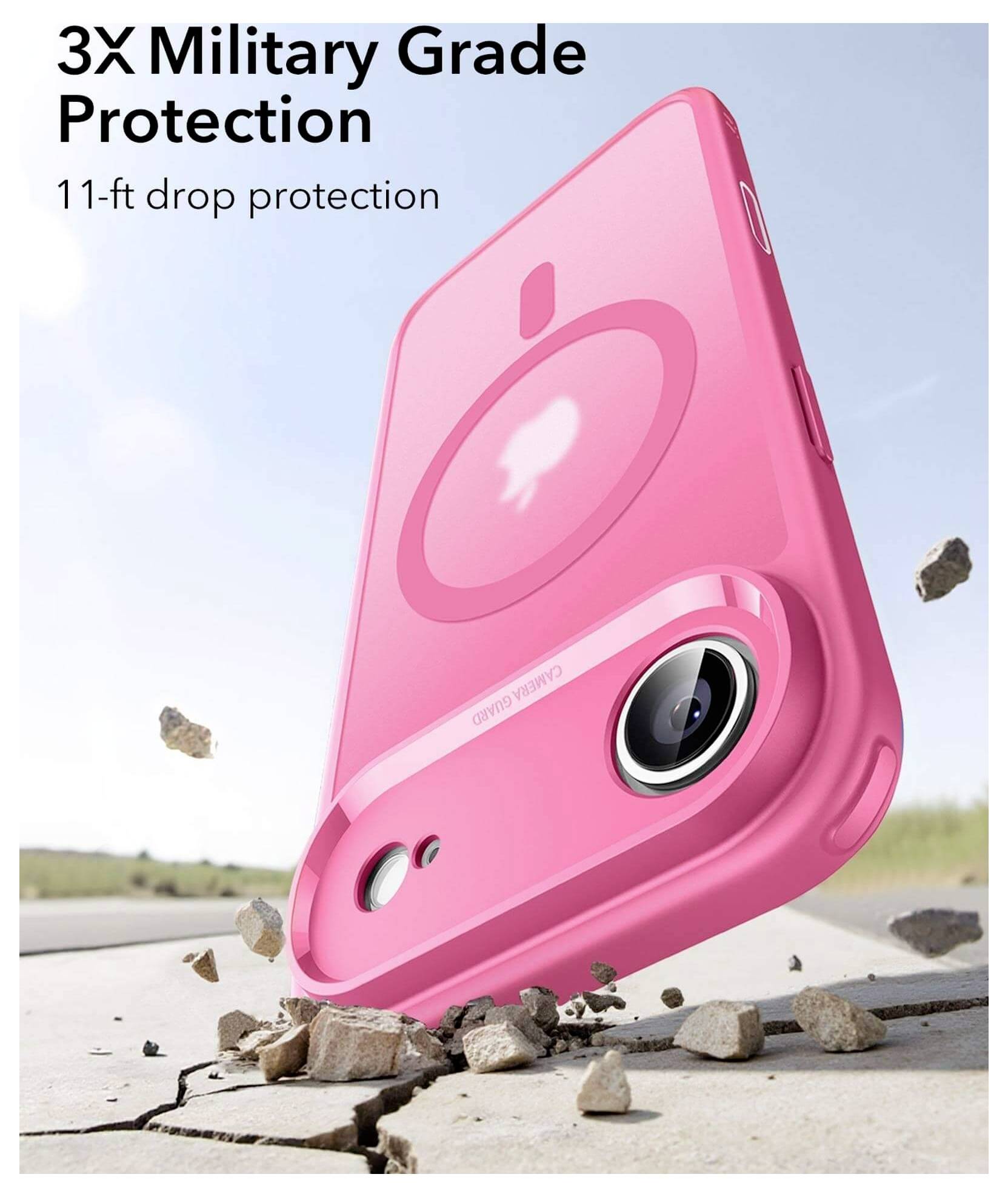 ESR Case Apple iPhone Air Pink, Transparent 1A86200501
