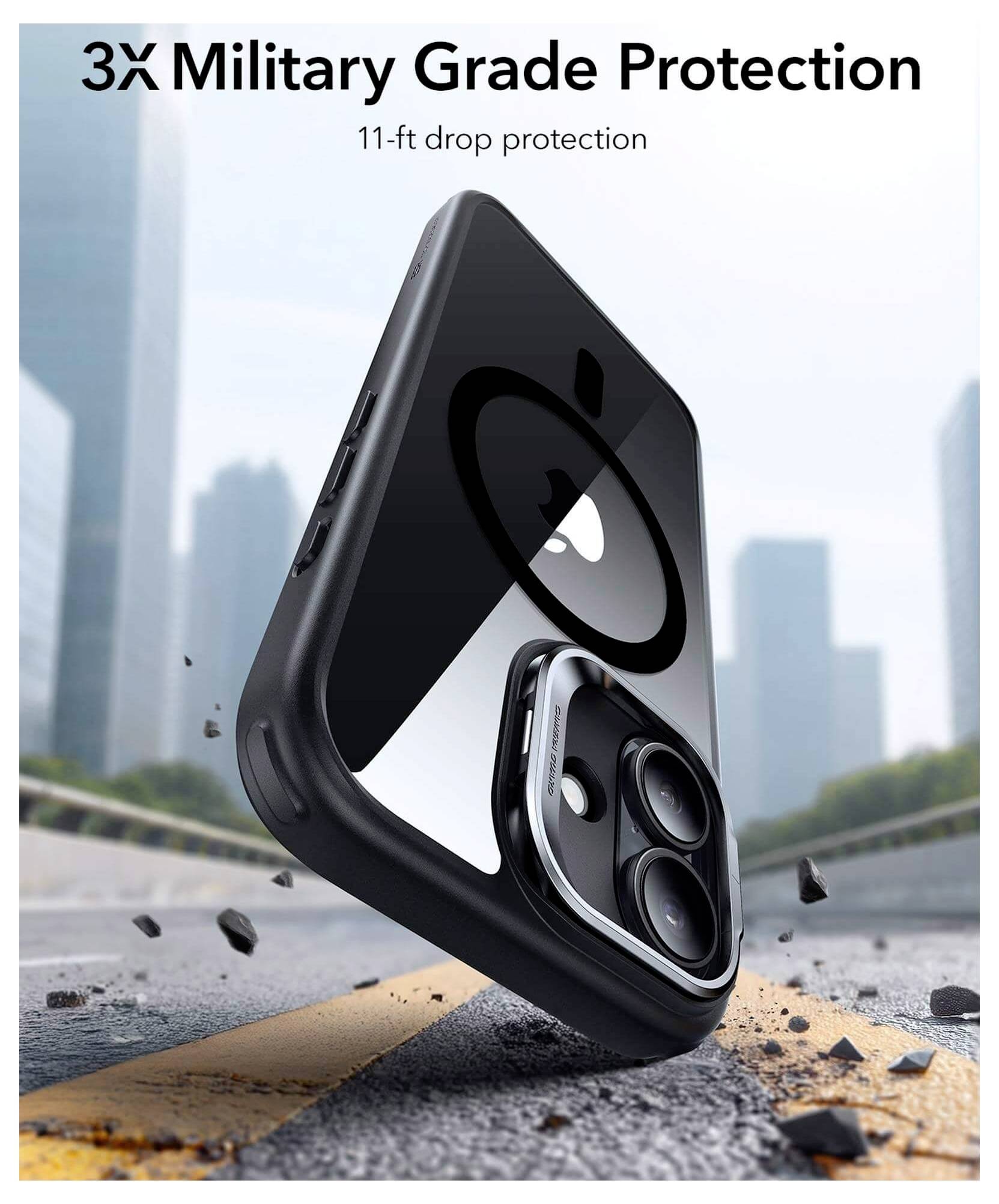 ESR Case Apple iPhone 17 Schwarz, Transparent 1A86500301