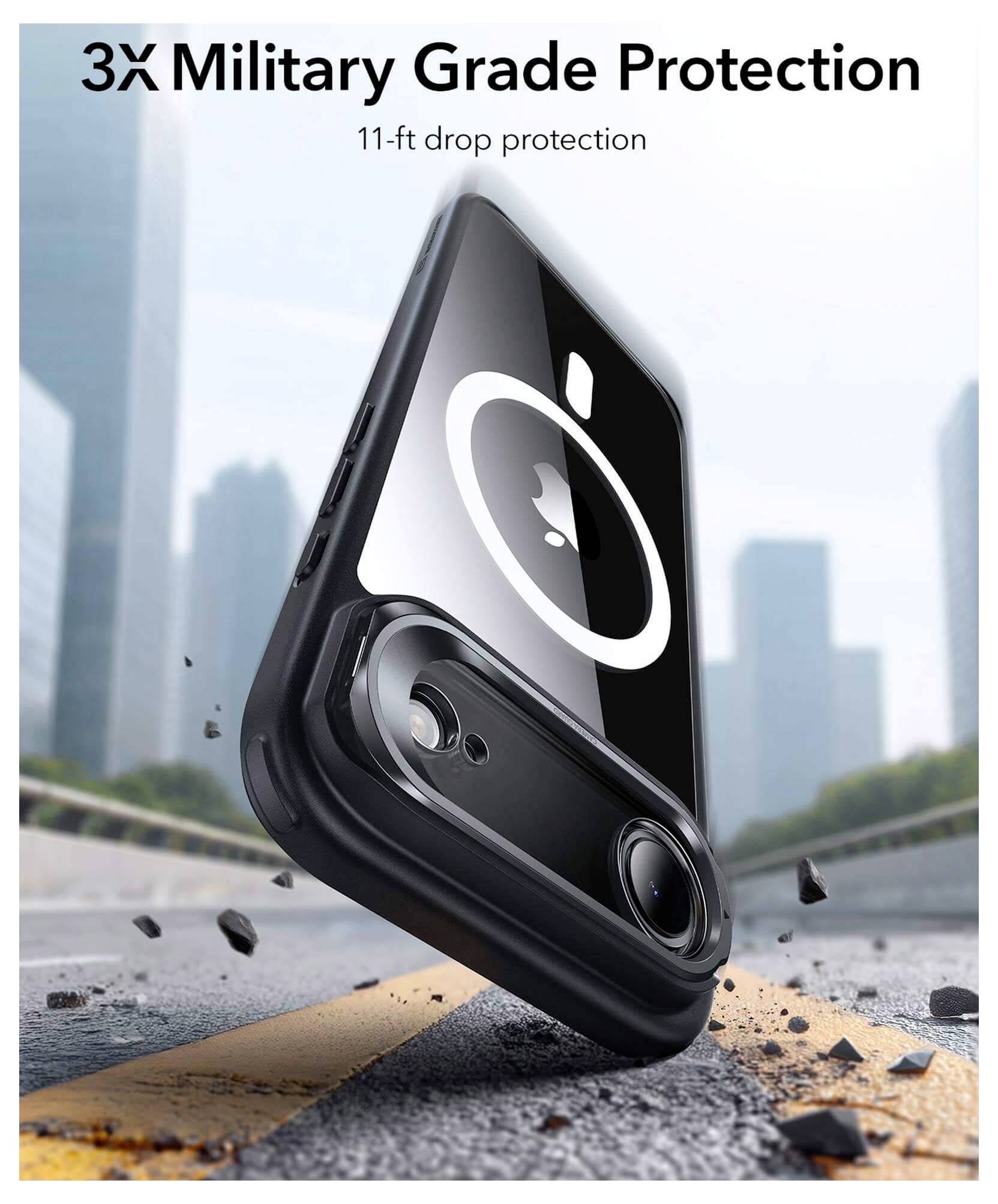 ESR Case Apple iPhone Air Schwarz, Transparent 1A86600301