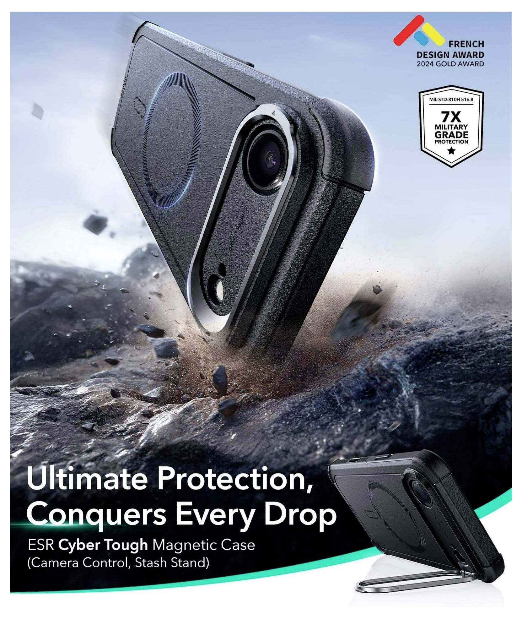 ESR Case Apple iPhone Air Schwarz 1A88000101