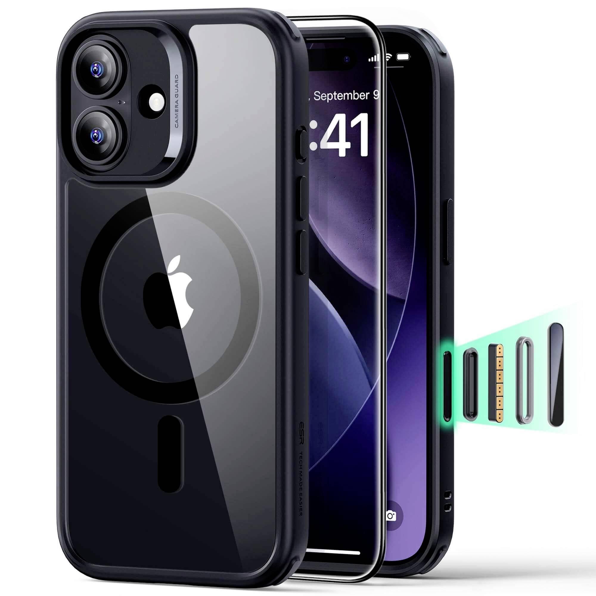 ESR Case Apple iPhone 17 Schwarz, Transparent 1A88900201