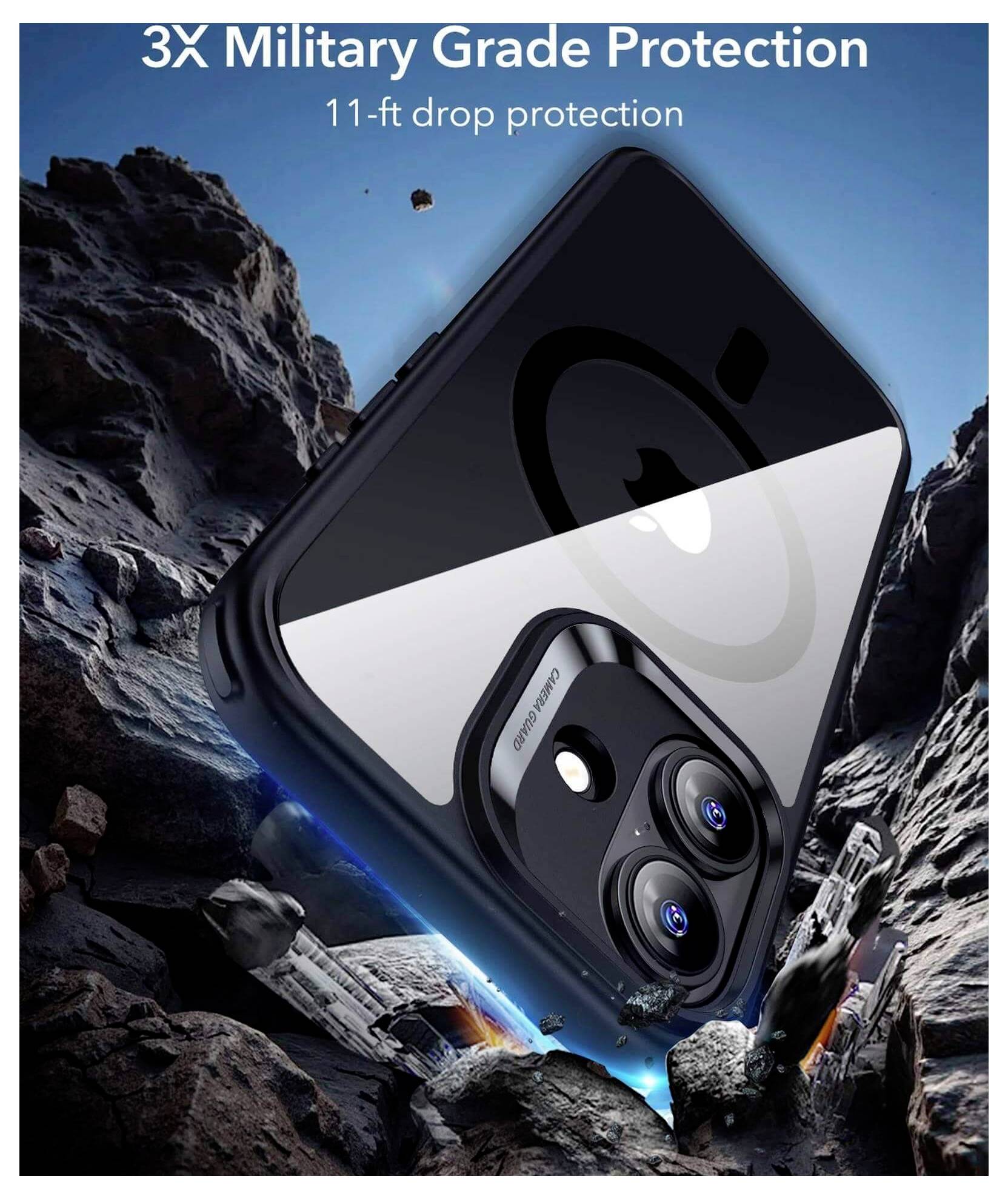 ESR Case Apple iPhone 17 Schwarz, Transparent 1A88900201