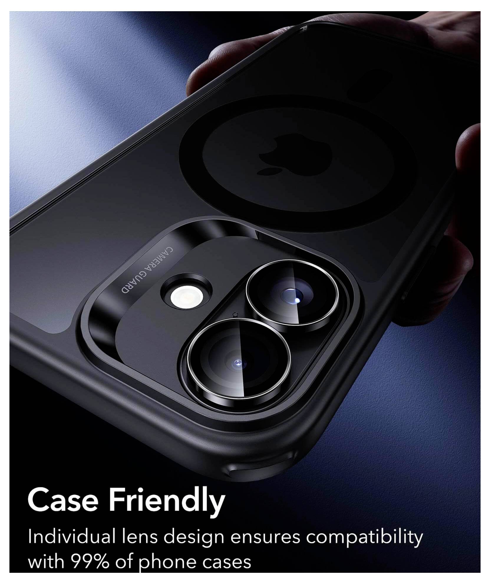 ESR Kameraschutzglas Apple Apple iPhone 17, Apple iPhone 16, Apple iPhone 16 Plus 1 St. 1D90200102