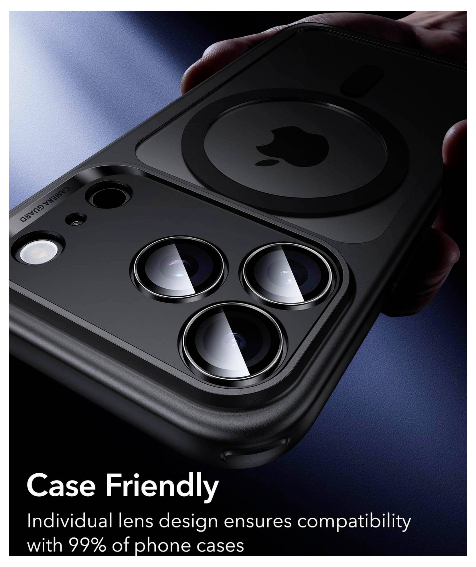 ESR Kameraschutzglas Apple Apple iPhone 17 Pro Max, Apple iPhone 17 Pro, Apple iPhone 16 Pro, Apple iPhone 16 Pro Max, 15 Pro, 15