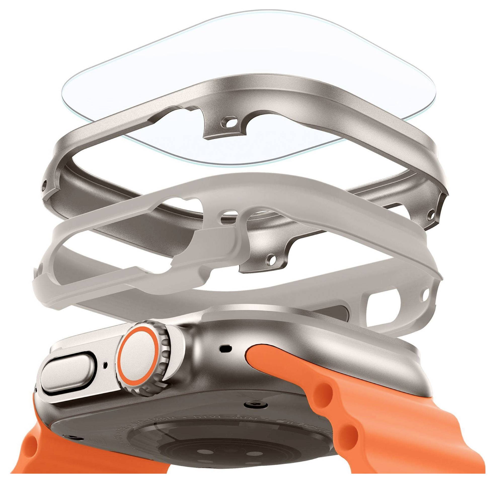 ESR Displayschutzfolie Apple Apple Watch Ultra, Apple Watch Ultra 2, Apple Watch Ultra 3 (49mm) 1 St. 1Z0480102