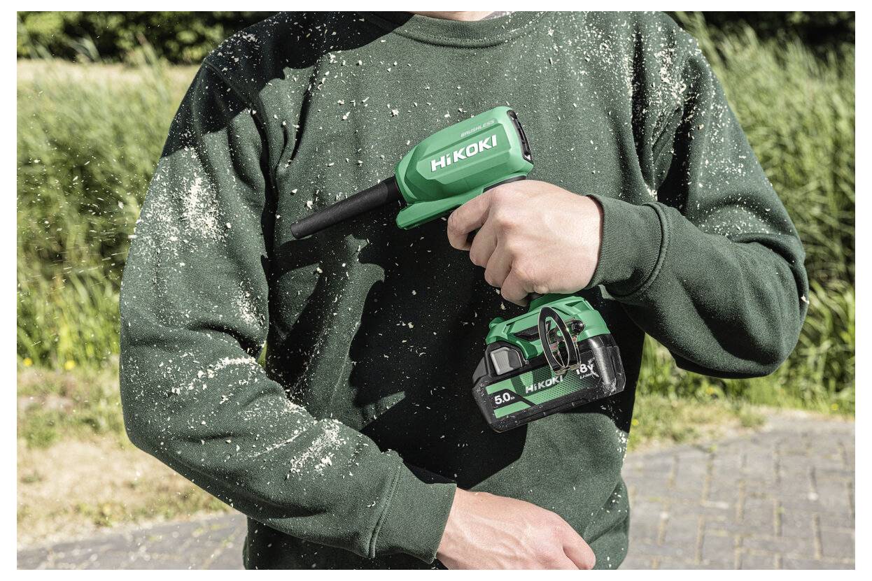 HiKOKI RA18DA Akku-Gebläse Luftdurchsatz 0.7 m³/min 18V