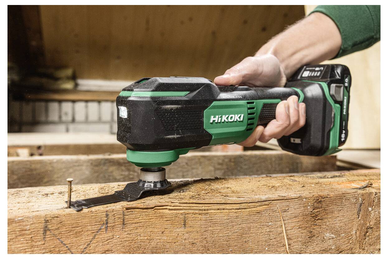 HiKOKI CV18DA CV18DAW2Z Akku-Multifunktionswerkzeug ohne Akku, ohne Ladegerät 18V Anzahl mitgelieferte Akkus 0