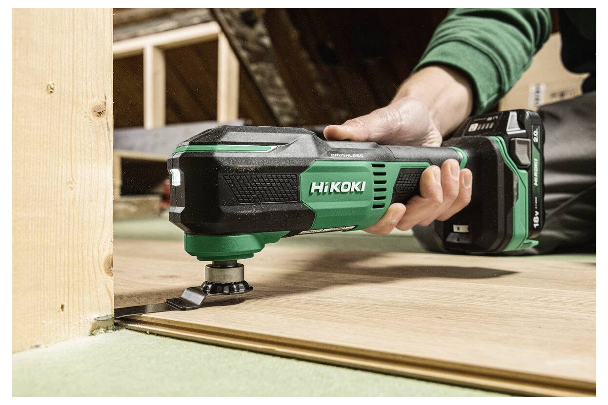 HiKOKI CV18DA CV18DAW2Z Akku-Multifunktionswerkzeug ohne Akku, ohne Ladegerät 18V Anzahl mitgelieferte Akkus 0