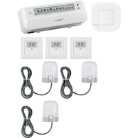 Homematic IP Starterkit Fußbodenheizung, Access Point, Stellantrieb, Wandthermostat Homematic IP Starterkit Fußbodenheizung, Access Point, Stellantrieb, Wandthermostat