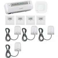 Homematic IP Starterkit Fußbodenheizung, Access Point, Stellantrieb, Wandthermostat Homematic IP Starterkit Fußbodenheizung, Access Point, Stellantrieb, Wandthermostat