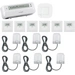 Homematic IP Starterkit Fußbodenheizung, Access Point, Stellantrieb, Wandthermostat Homematic IP Starterkit Fußbodenheizung, Access Point, Stellantrieb, Wandthermostat