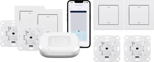 Homematic IP Starterkit Rollladen-Steuerung für 4 Rolladen