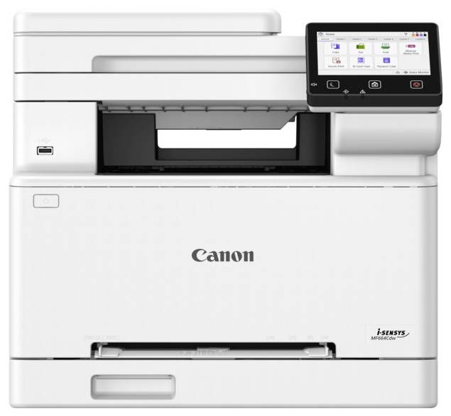 Canon i-SENSYS MF664Cdw EU MFP Multifunktionsdrucker Laser Drucker, Scanner, Kopierer, Fax