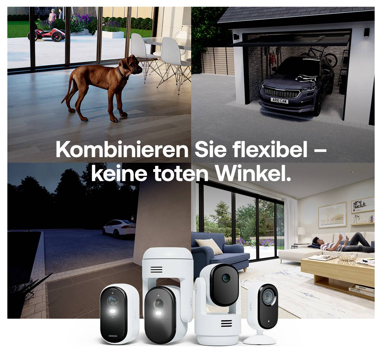 ARLO Essential 3 VMC3283-100PES Kabelgebunden, WLAN IP-Überwachungskamera