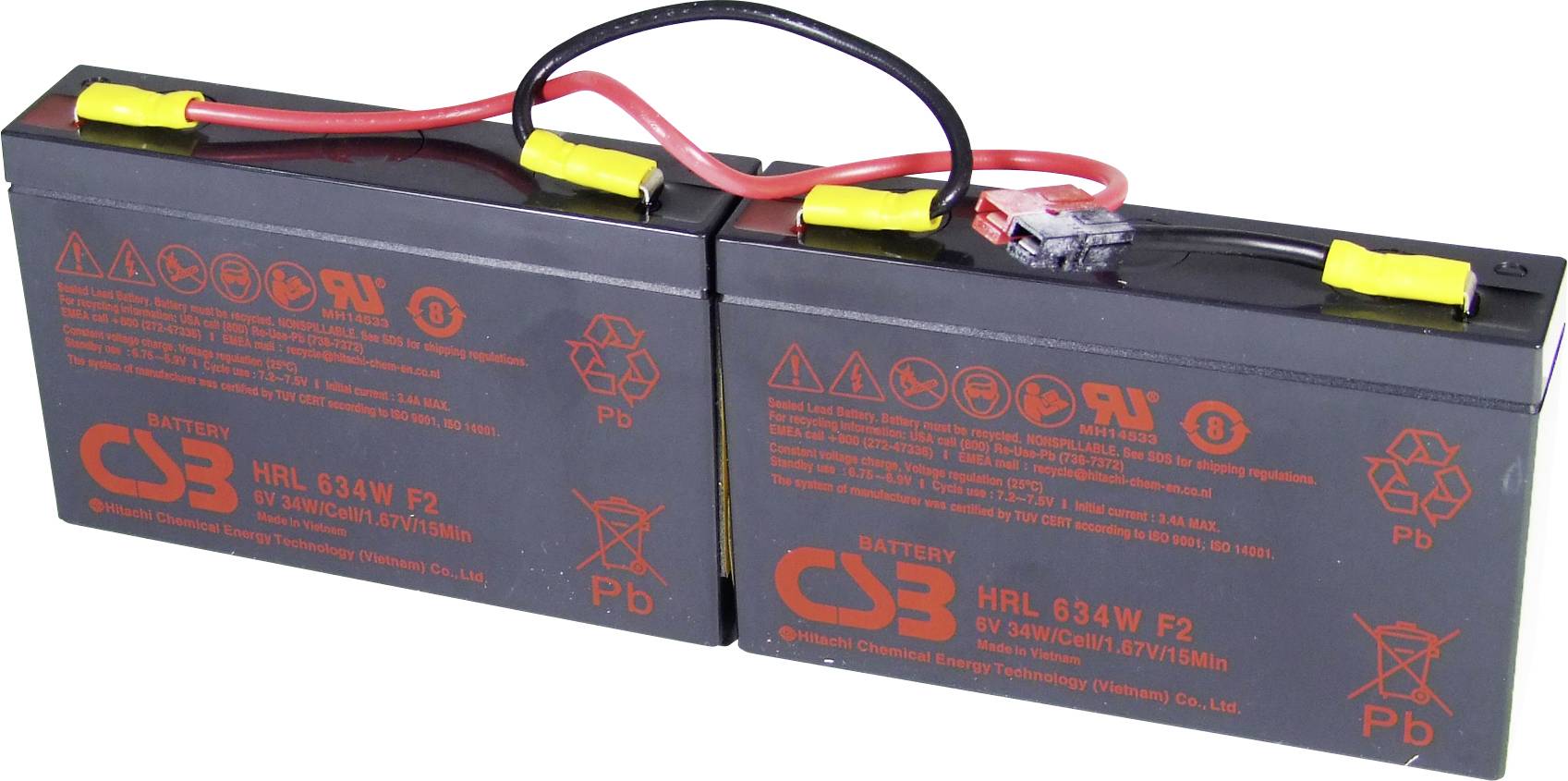 CSB Battery Akku-Set 1 St.