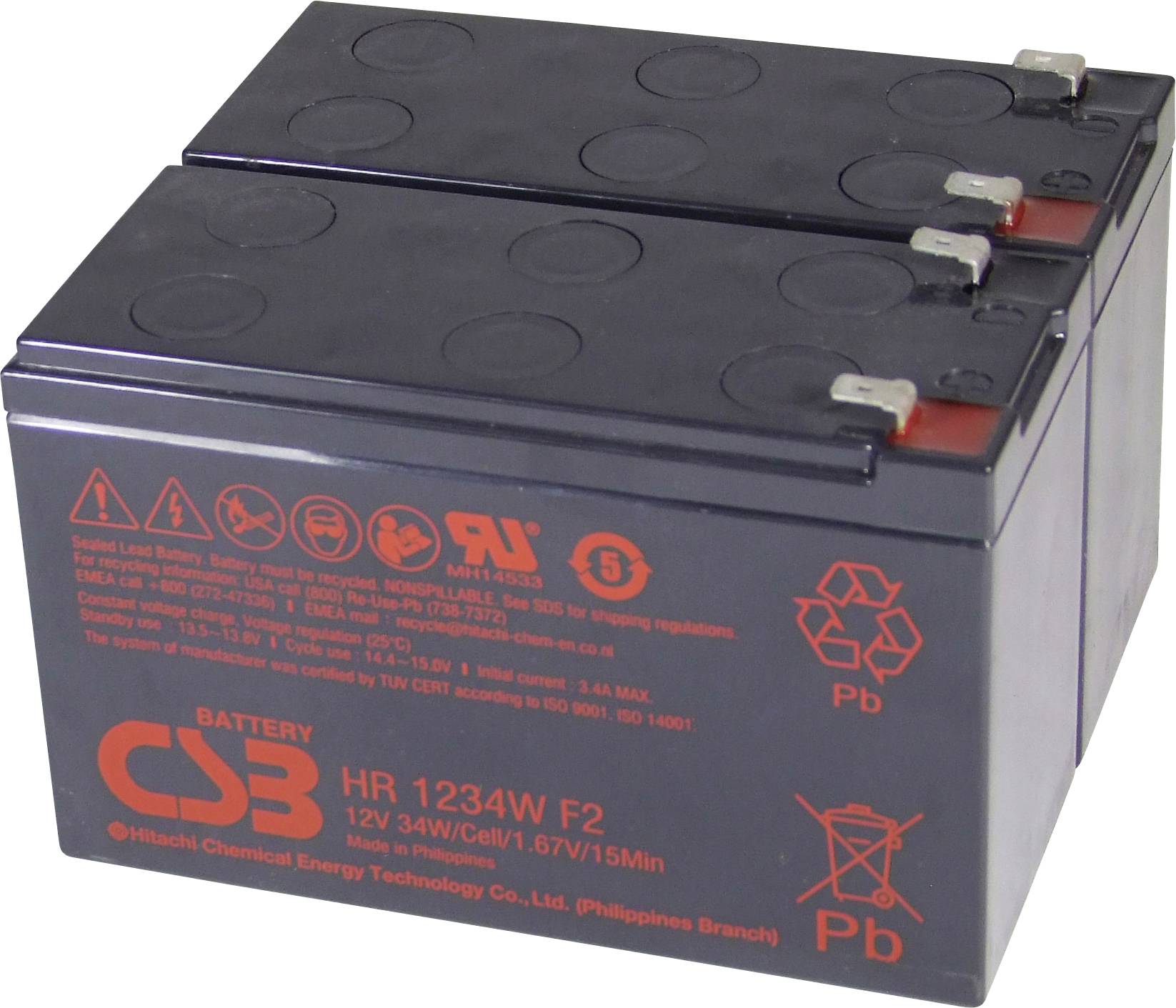 CSB Battery Akku-Set 1St.