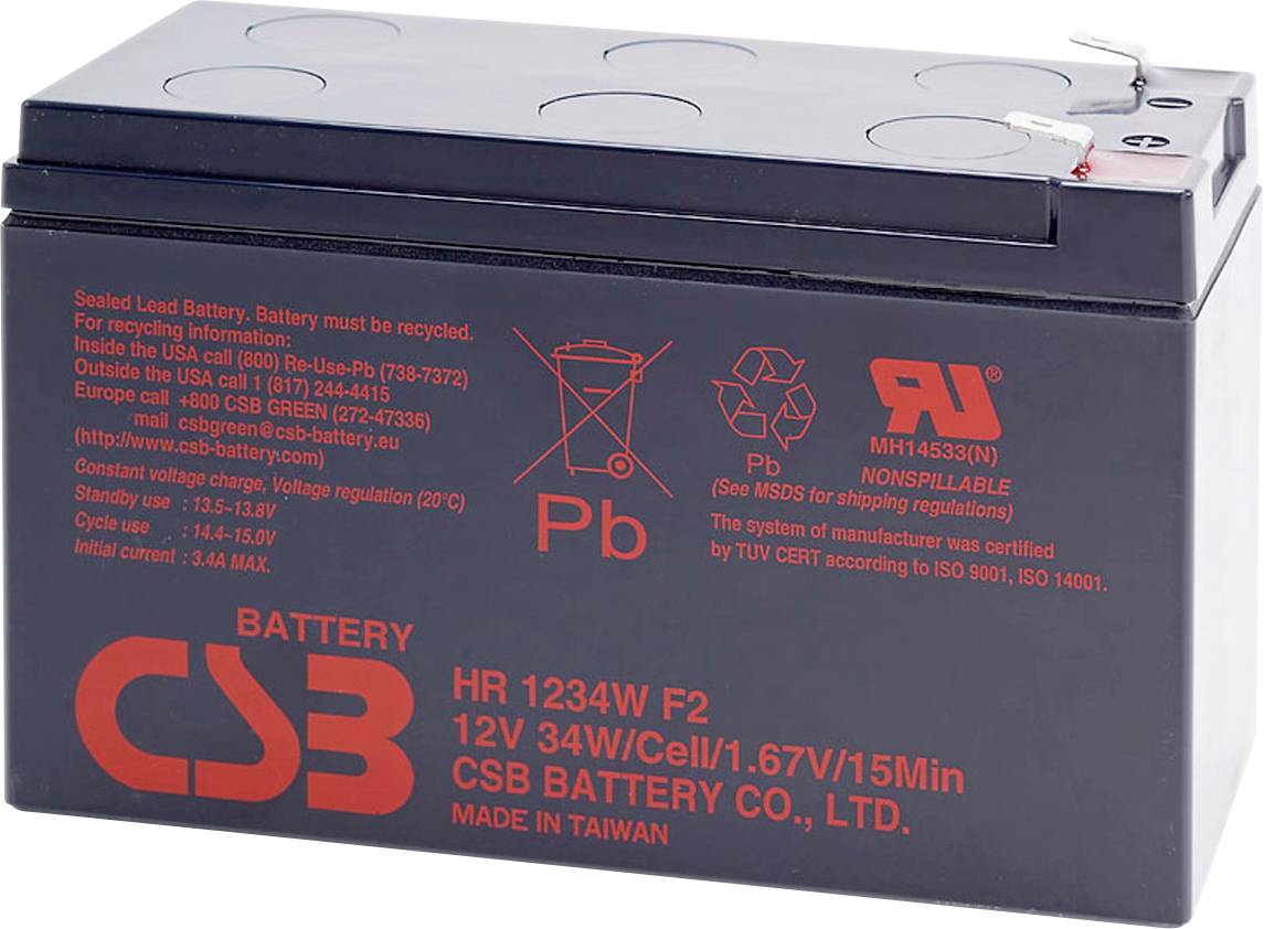 CSB Battery Ersatzbatterie 1 St.