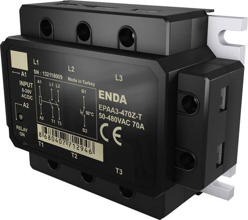 Enda Halbleiterrelais EPAA3-440Z 40 A Schaltspannung (max.): 480 V/AC 1 St.