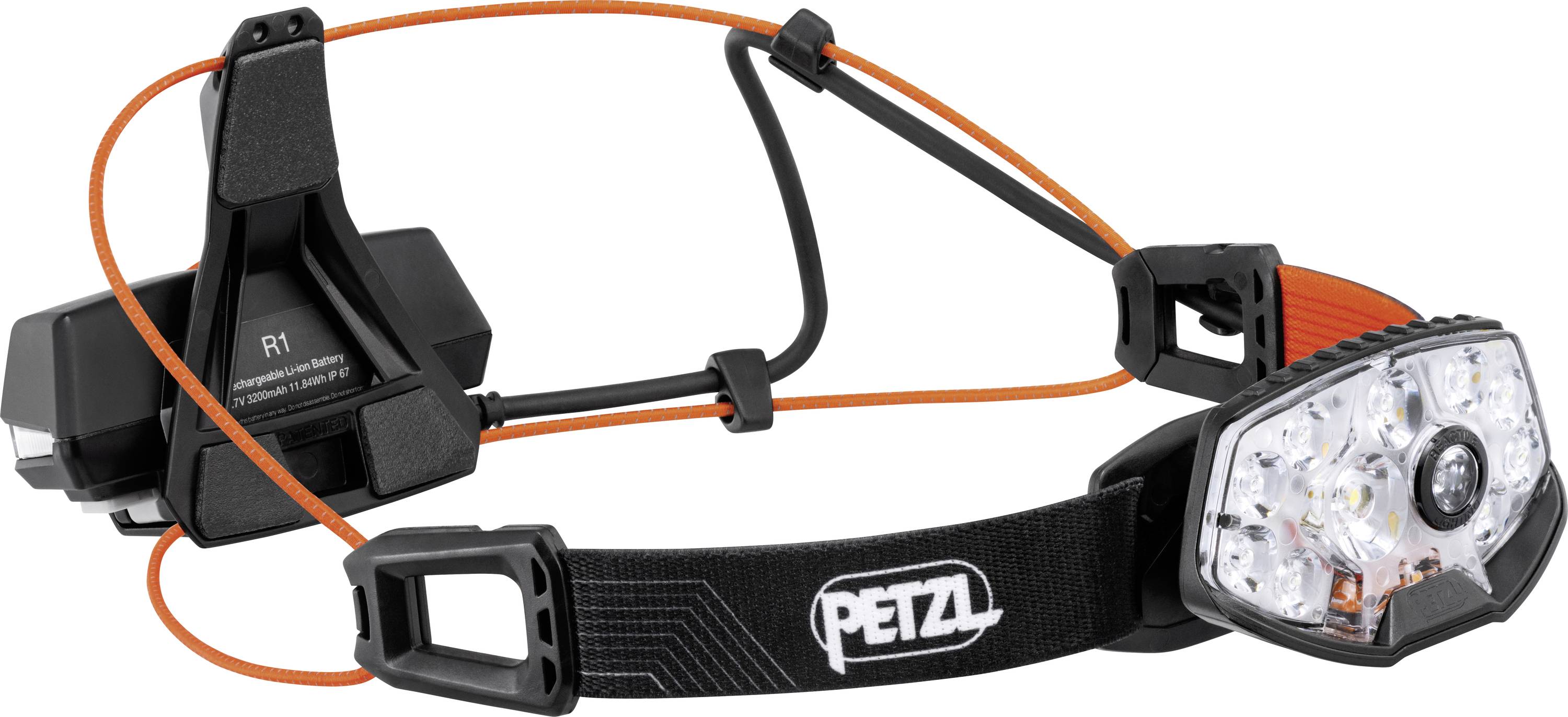 Petzl NAO RL LED Stirnlampe akkubetrieben, über USB 1500lm 80h E105AA00