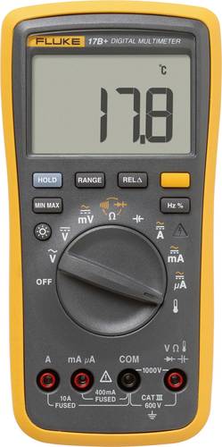 Fluke 17B+/EUR Hand-Multimeter digital CAT III 600 V Anzeige (Counts): 4000