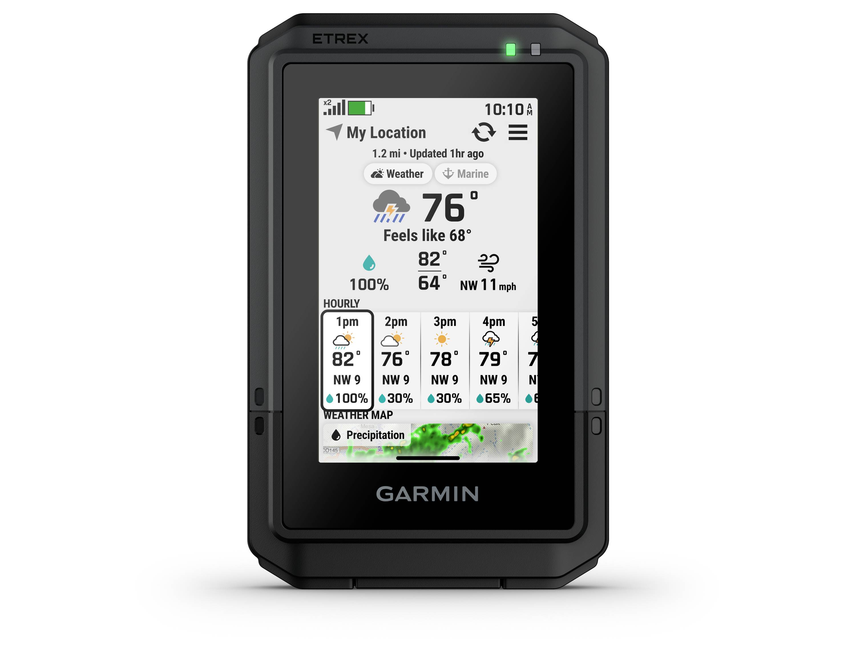 Garmin eTrex Touch Wandern, Fahrrad, Ski, Geocaching, Boot GPS, GLONASS