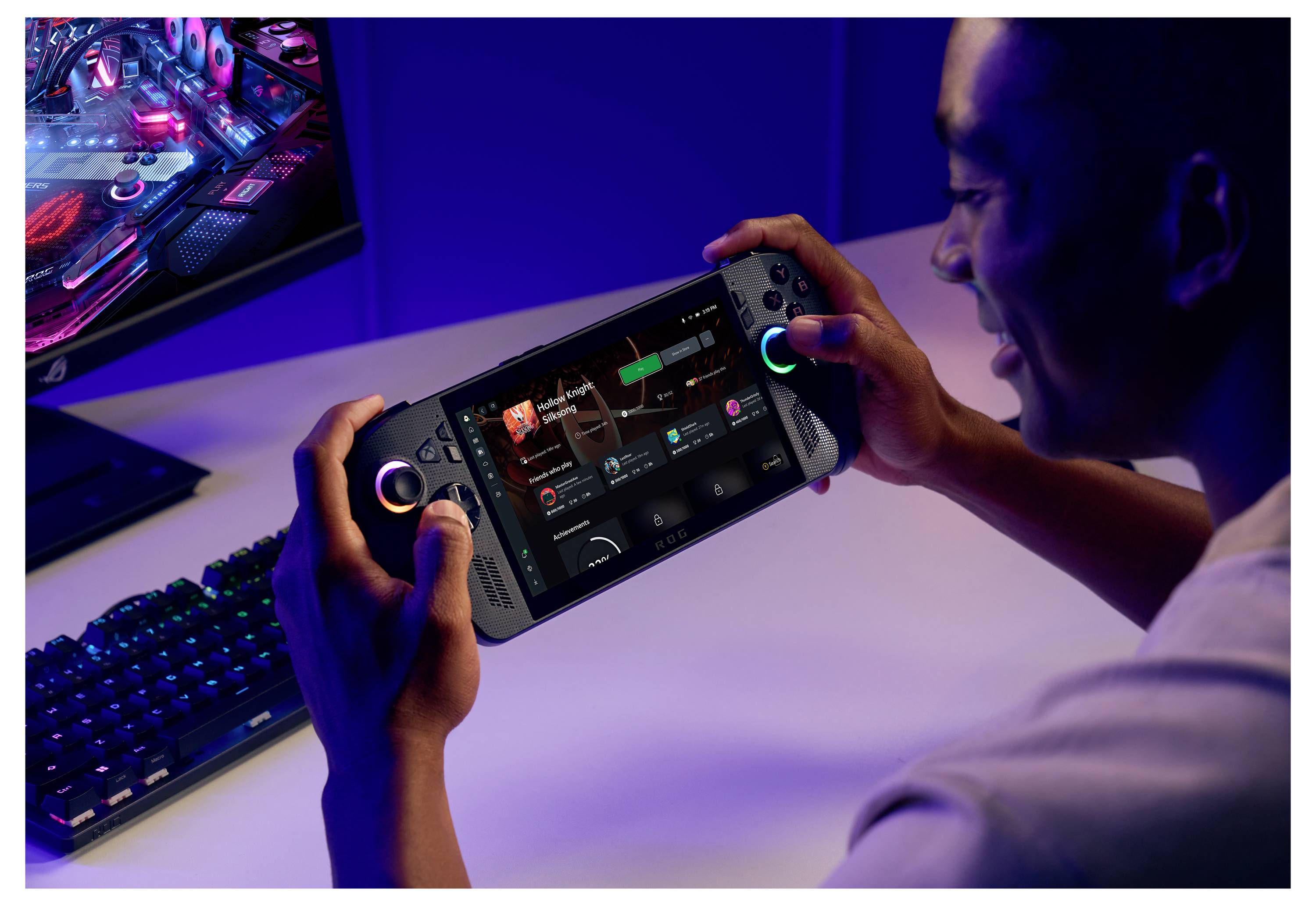 Asus ROG XBOX Ally X Ryzen Z2 Extreme 24 Handheld 1TB Schwarz