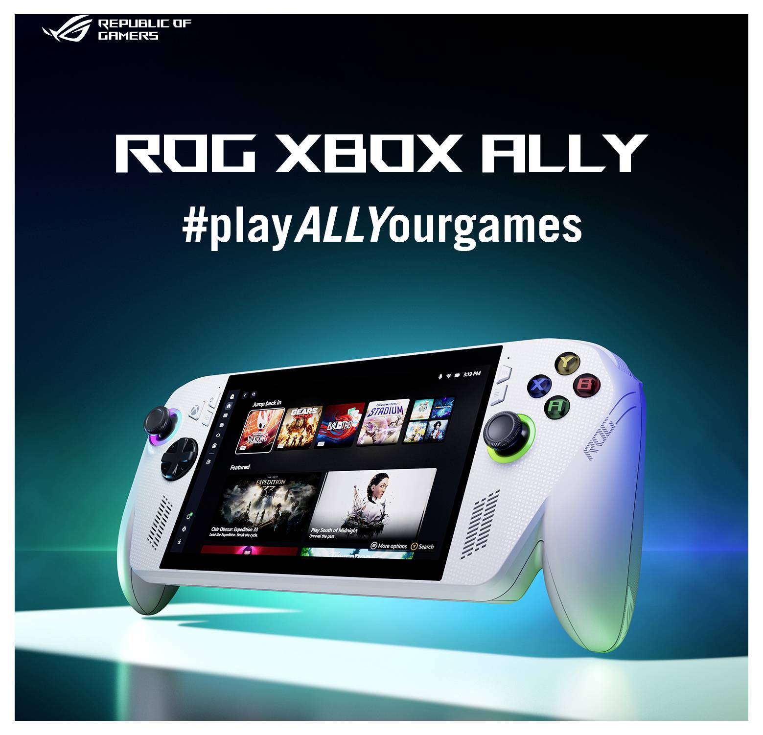 Asus ROG XBOX Ally Ryzen Z2 Extreme 16 Handheld 512GB Weiß