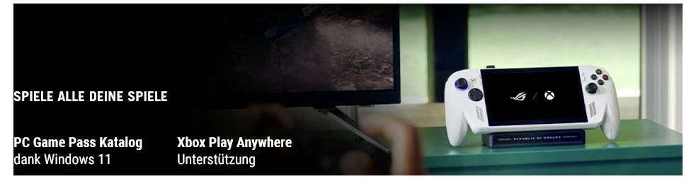 Asus ROG XBOX Ally Ryzen Z2 Extreme 16 Handheld 512GB Weiß