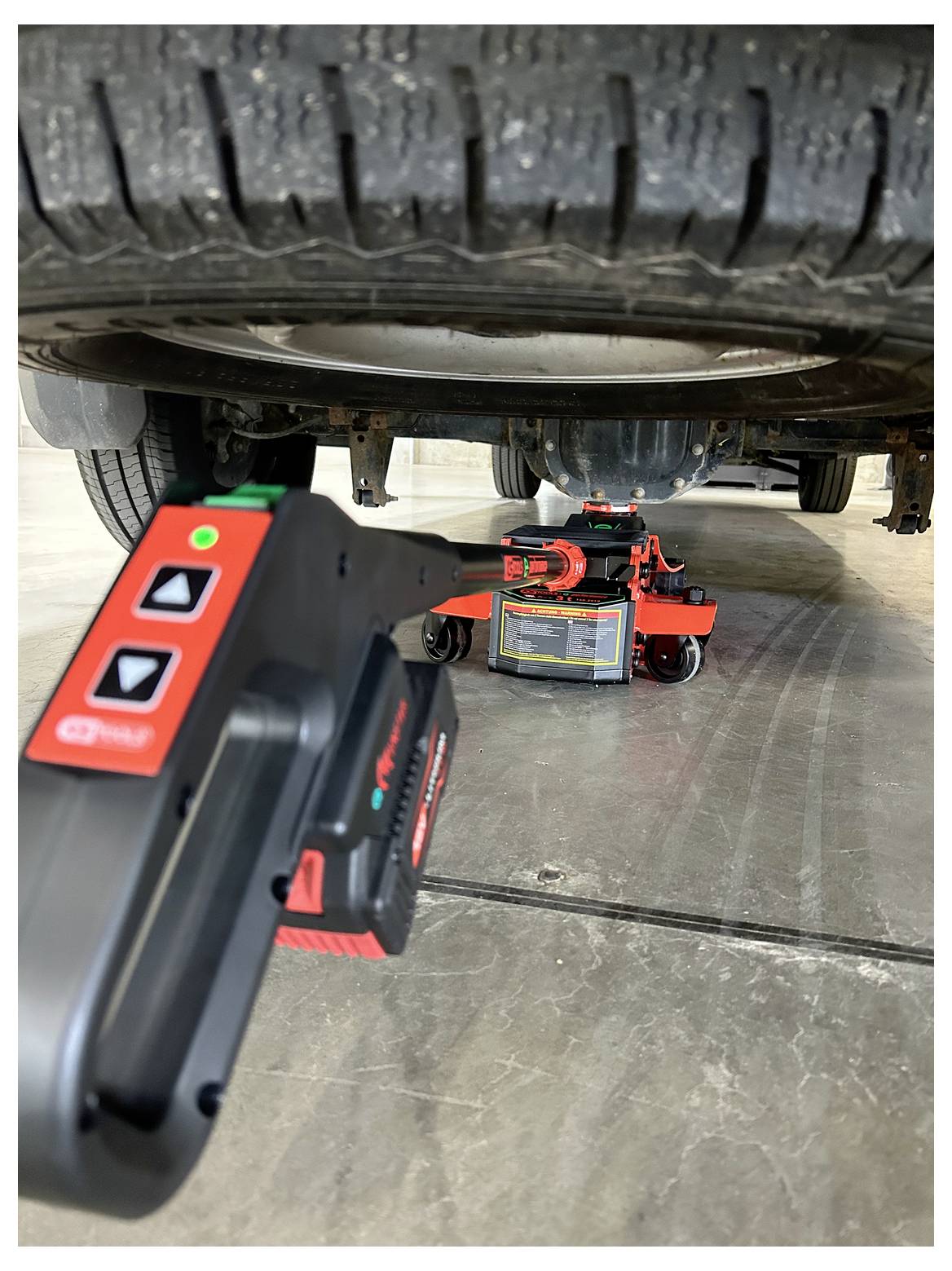 KS Tools Hydraulischer Wagenheber 2 t Arbeitshöhe: 89 - 463mm