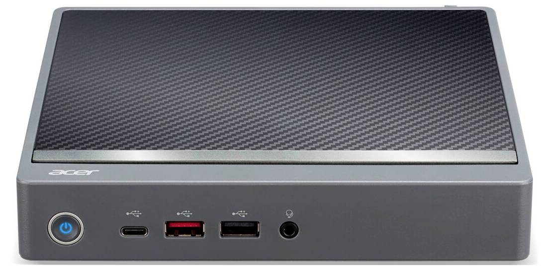 Acer Mini PC Veriton Essential VN2595G Intel® Core™ 3 100U 4.7GHz 8GB RAM 256GB SSD Intel Intel® Graphics Win 11 Pro DT.R4XEG.003