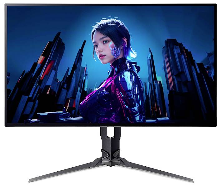 Acer Predator X27UF3b Gaming Monitor EEK G (A - G) 68.6cm (27 Zoll) 2560 x 1440 Pixel 16:9 0.03 ms DisplayPort, HDMI® OLED