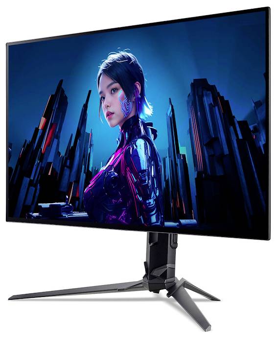 Acer Predator X27UF3b Gaming Monitor EEK G (A - G) 68.6cm (27 Zoll) 2560 x 1440 Pixel 16:9 0.03 ms DisplayPort, HDMI® OLED
