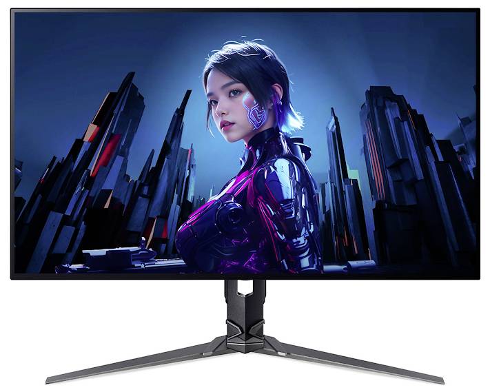 Acer Predator X32X3b Gaming Monitor EEK G (A - G) 80cm (31.5 Zoll) 3840 x 2160 Pixel 16:9 0.01 ms DisplayPort, HDMI® OLED