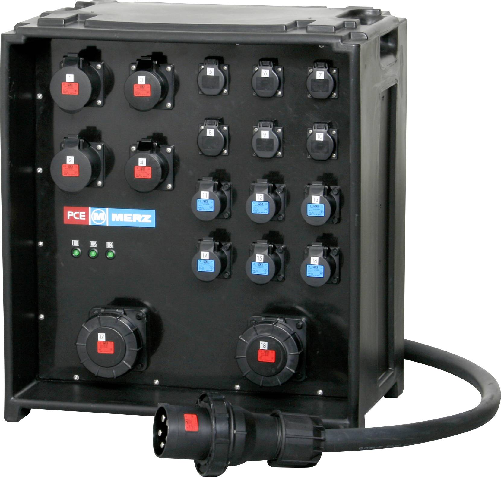 MERZ CEE Stromverteiler M-SVE5-4 400/0032-0/G/MS MZ85803 400V 400A