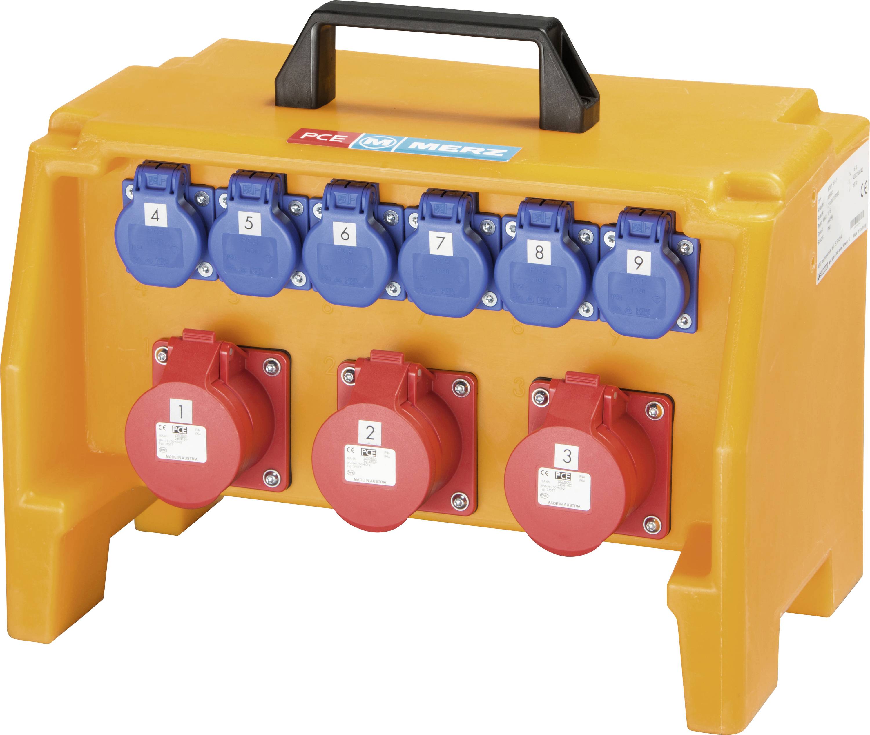 MERZ CEE Stromverteiler M-SVPK 16/3-6 MZ69683 400V 16A