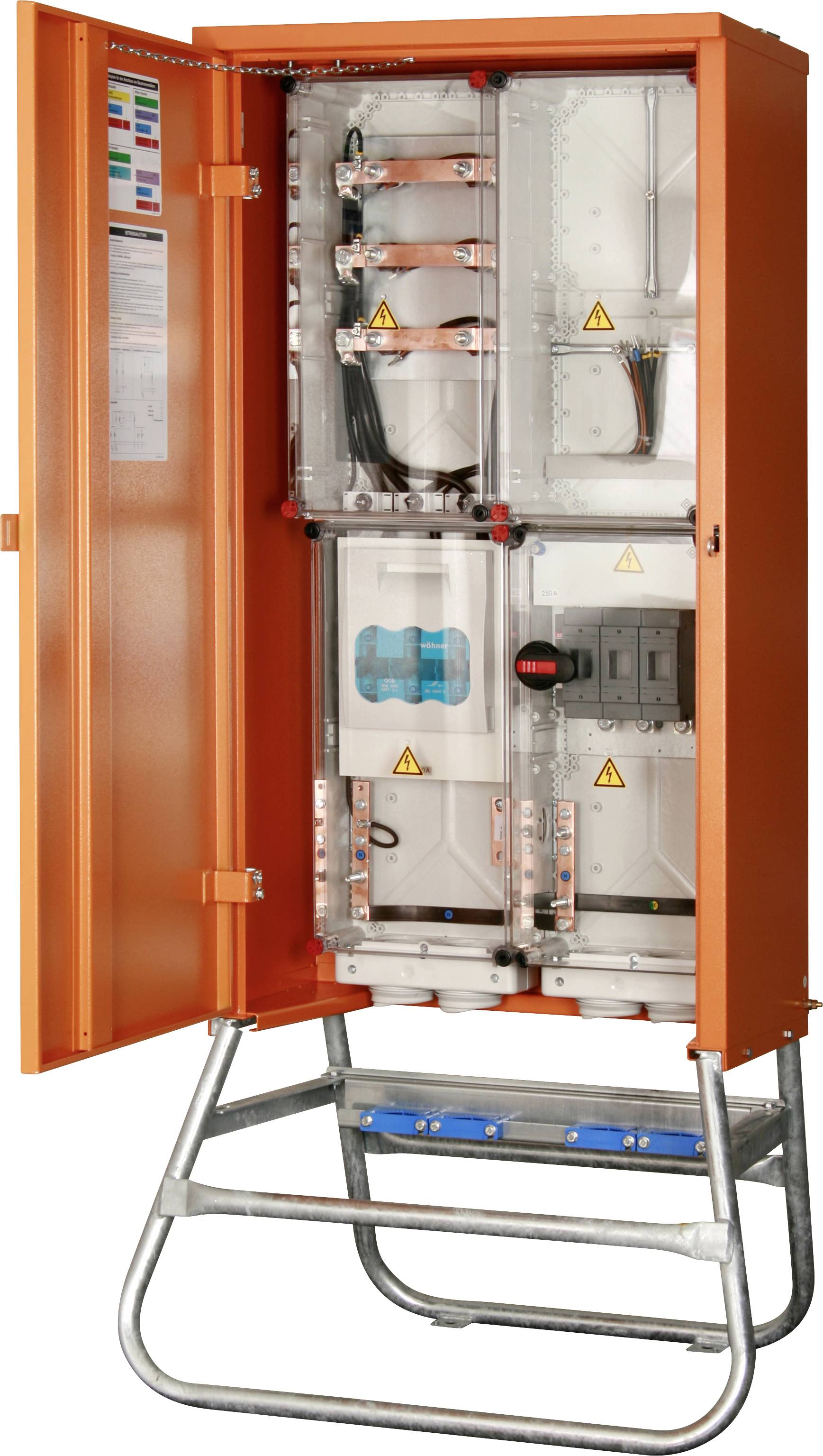 MERZ M-A 250-A Baustromverteiler MZ69019 400V 400A