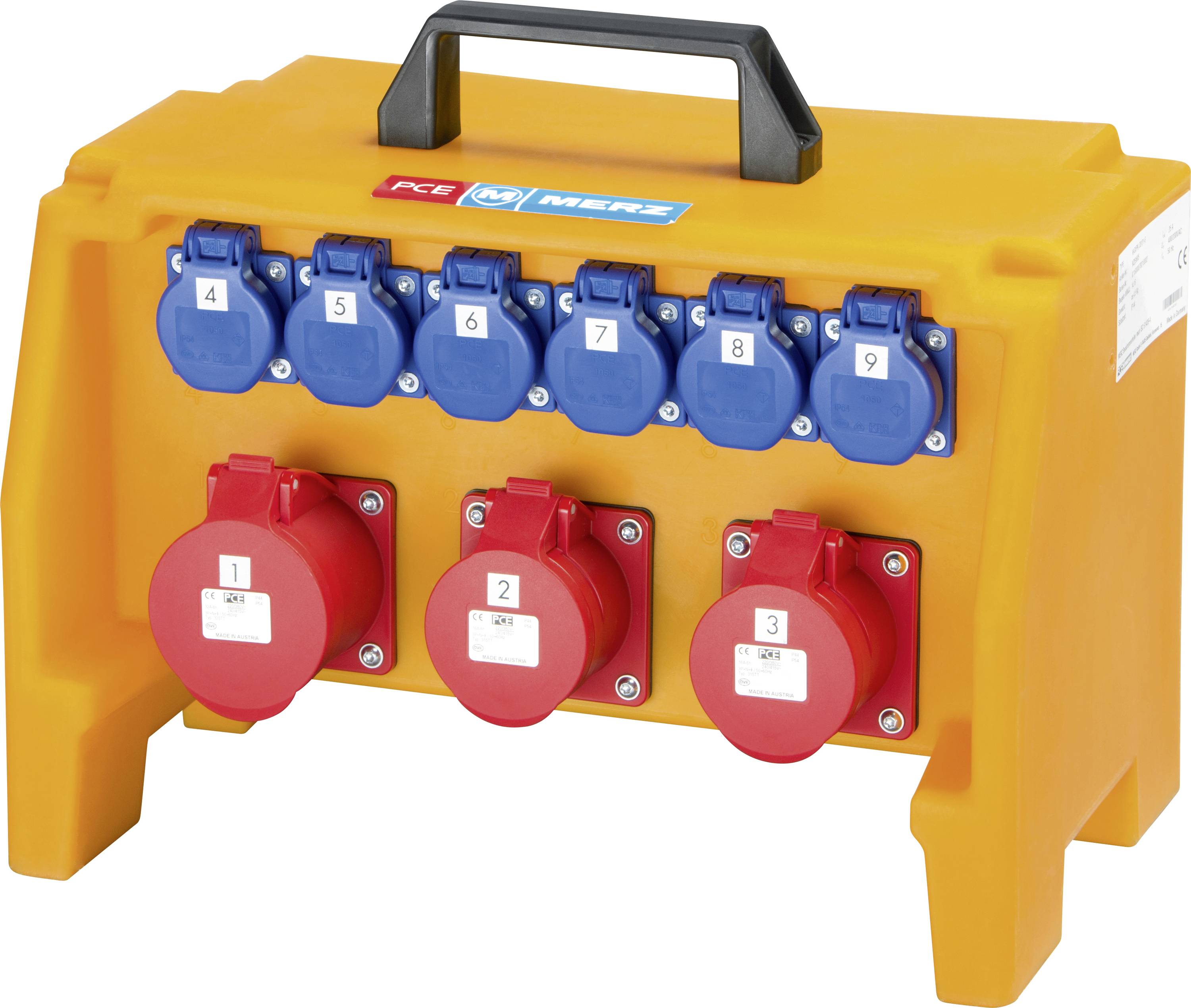 MERZ CEE Stromverteiler M-SVPK 32/12-6 MZ69686 400V 32A