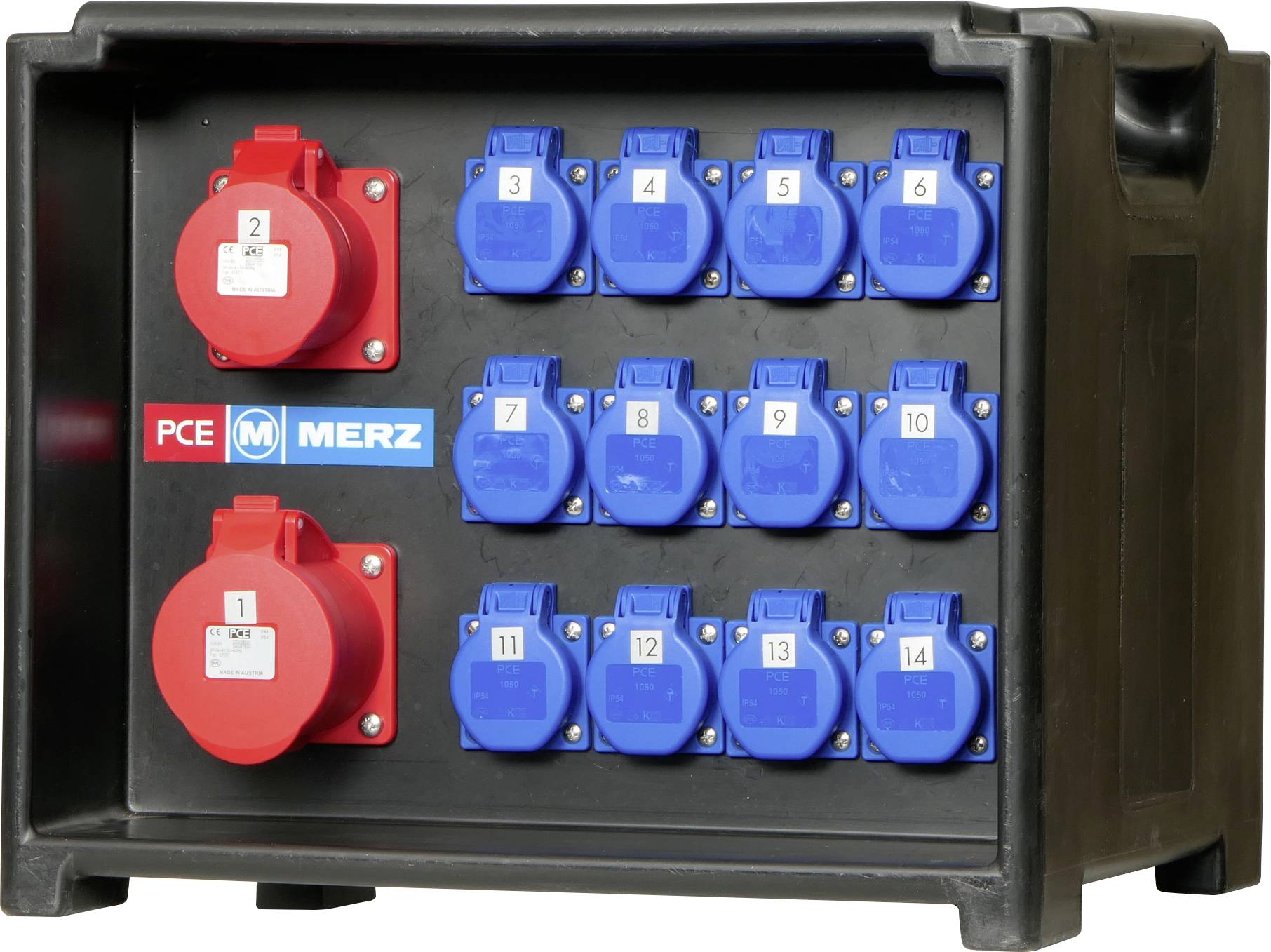 MERZ CEE Stromverteiler M-SVE3 32/11-12 MZ80030 400V 32A