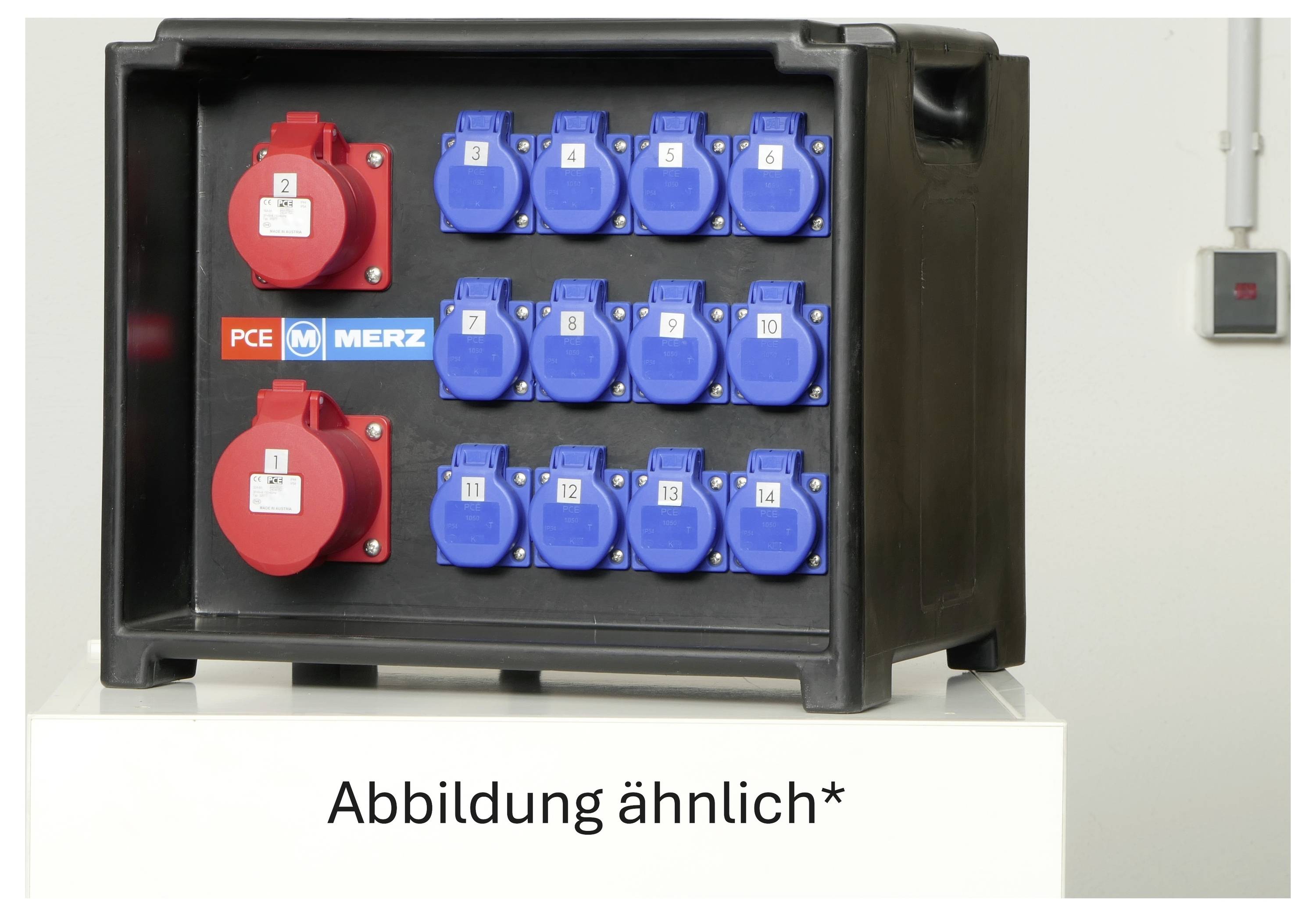 MERZ CEE Stromverteiler M-SVE4 63/121-15 MZ80012 400V 63A