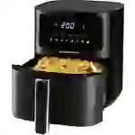 GourmetMaxx Heißluft-Fritteuse Digital 4,5l 1500W Heißluft-Fritteuse 4.5l 1500W mit Display, Timerfunktion Schwarz GourmetMaxx Heißluft-Fritteuse Digital 4,5l 1500W Heißluft-Fritteuse 4.5l 1500W mit Display, Timerfunktion Schwarz