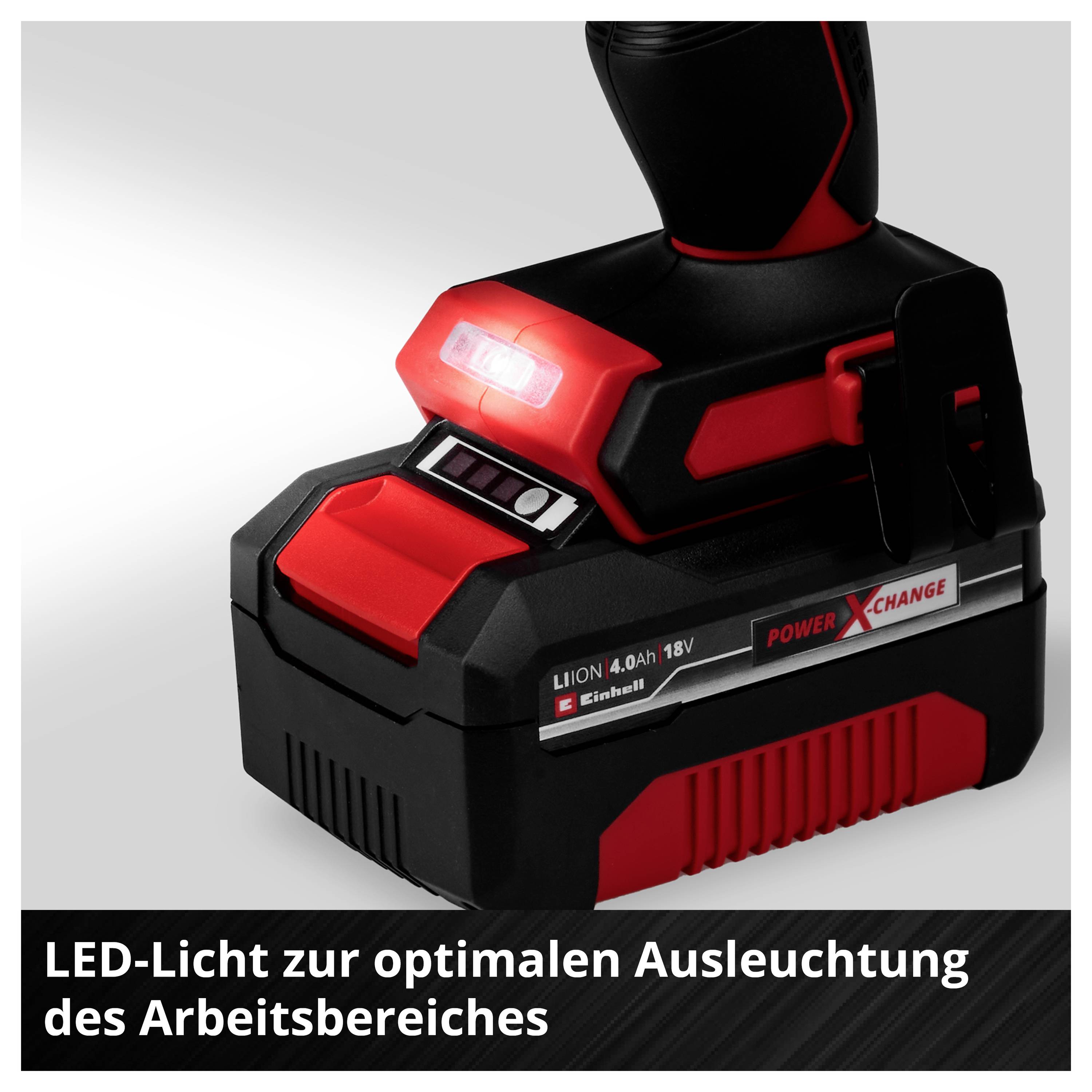 Einhell Professional IMPAXXO 18/450 4510074 Akku-Schlagschrauber 450 Nm 18V Anzahl mitgelieferte Akkus 1 4Ah Li-Ion bürstenlos