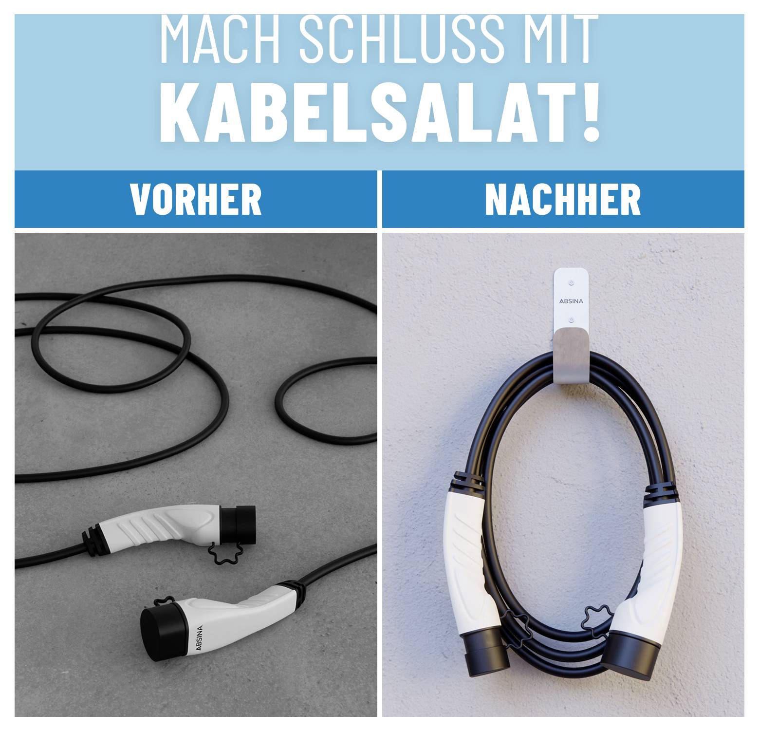 „Schluss mit dem Kabelchaos!