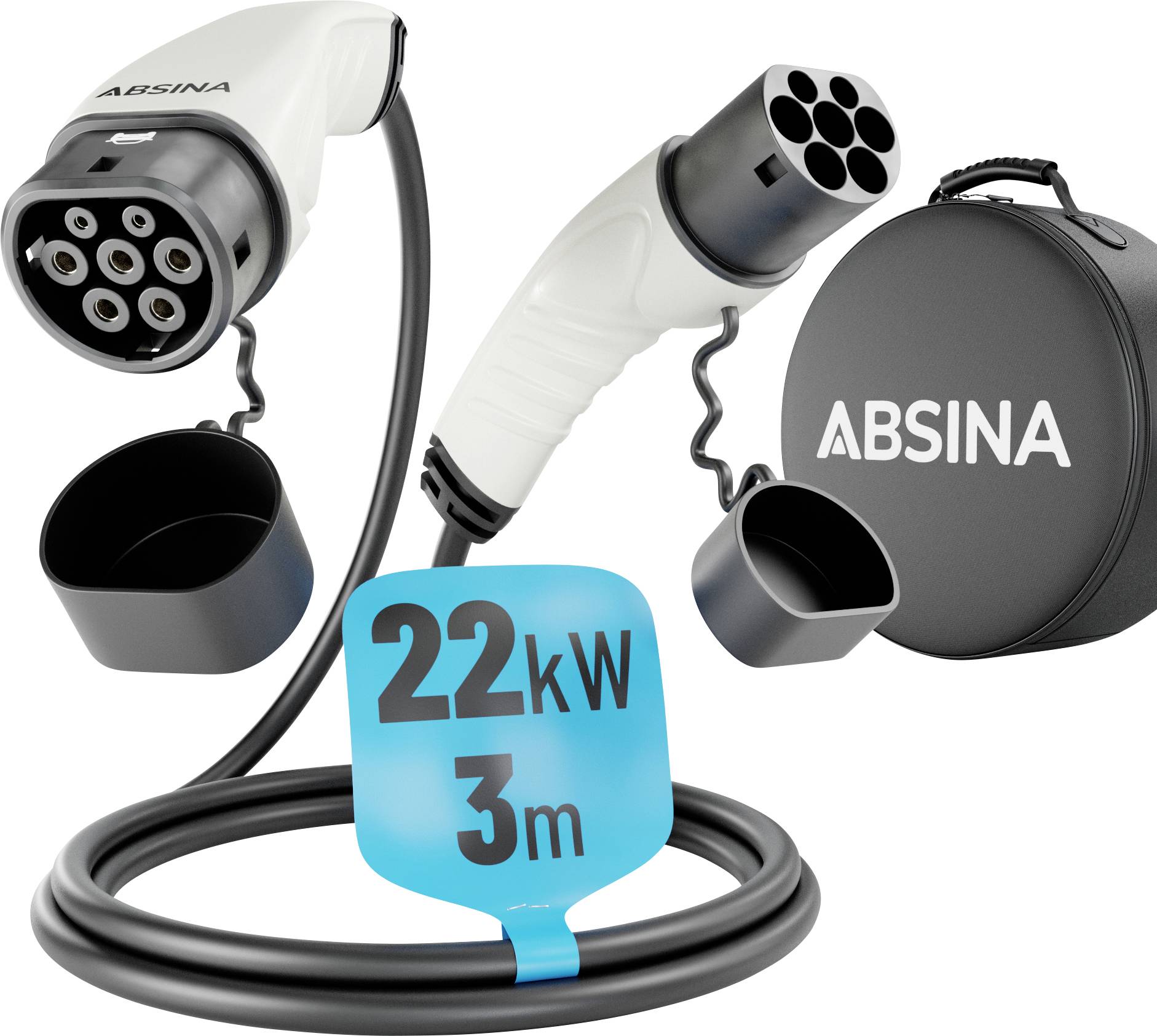 Absina 52-231-1006 eMobility Ladekabel 3m