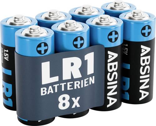 Absina Lady (N)-Batterie Lady (N) Alkali-Mangan 1.5 V 800 8 St.