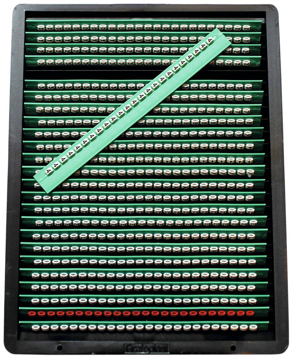 LAPP 83290108 3M TRASP STRIPS ''6'' WH Kabelmarkierer 1200St.