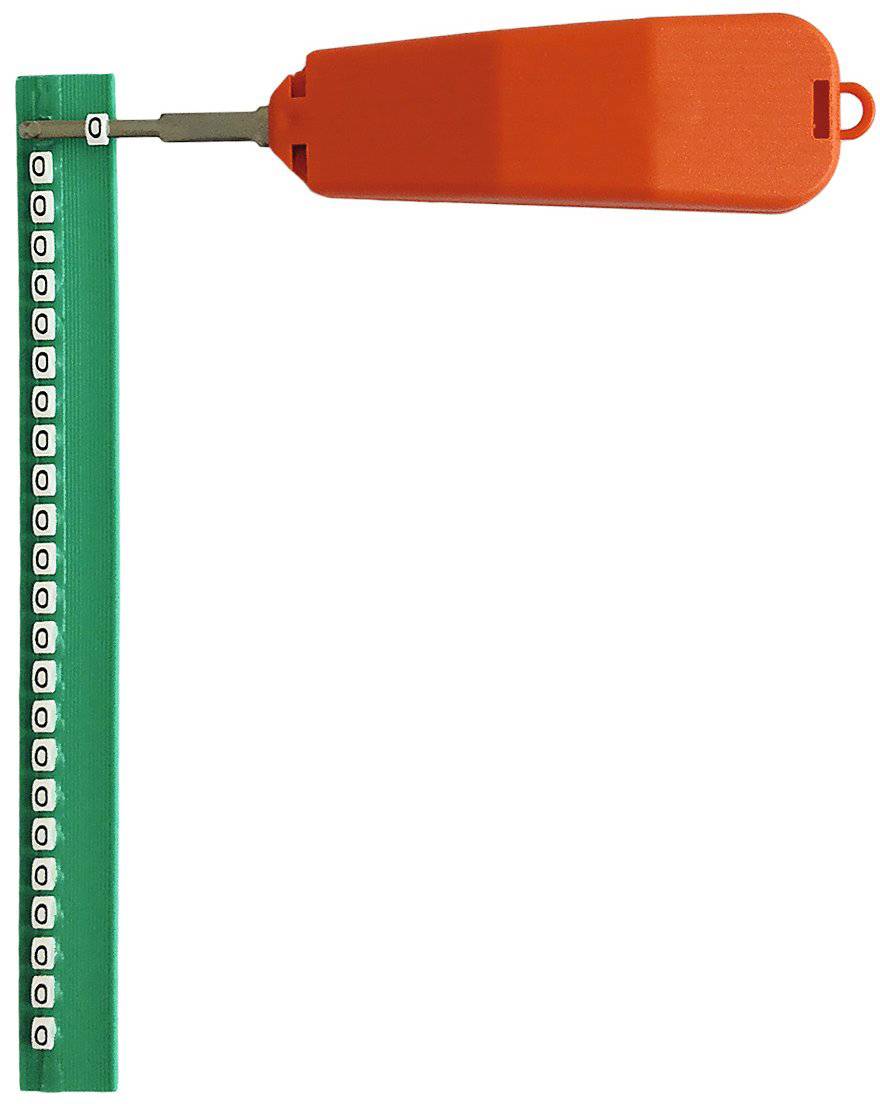 LAPP 83290111 3M TRASP STRIPS ''9'' WH Kabelmarkierer 1200St.