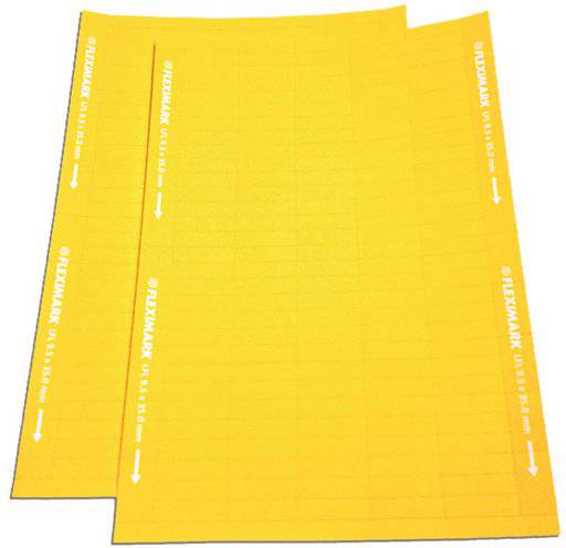 LAPP 83254670 FLEXIMARK® Etikett LFL 9,5-35 YEWH Etiketten für Laserbedruckung 1450St.