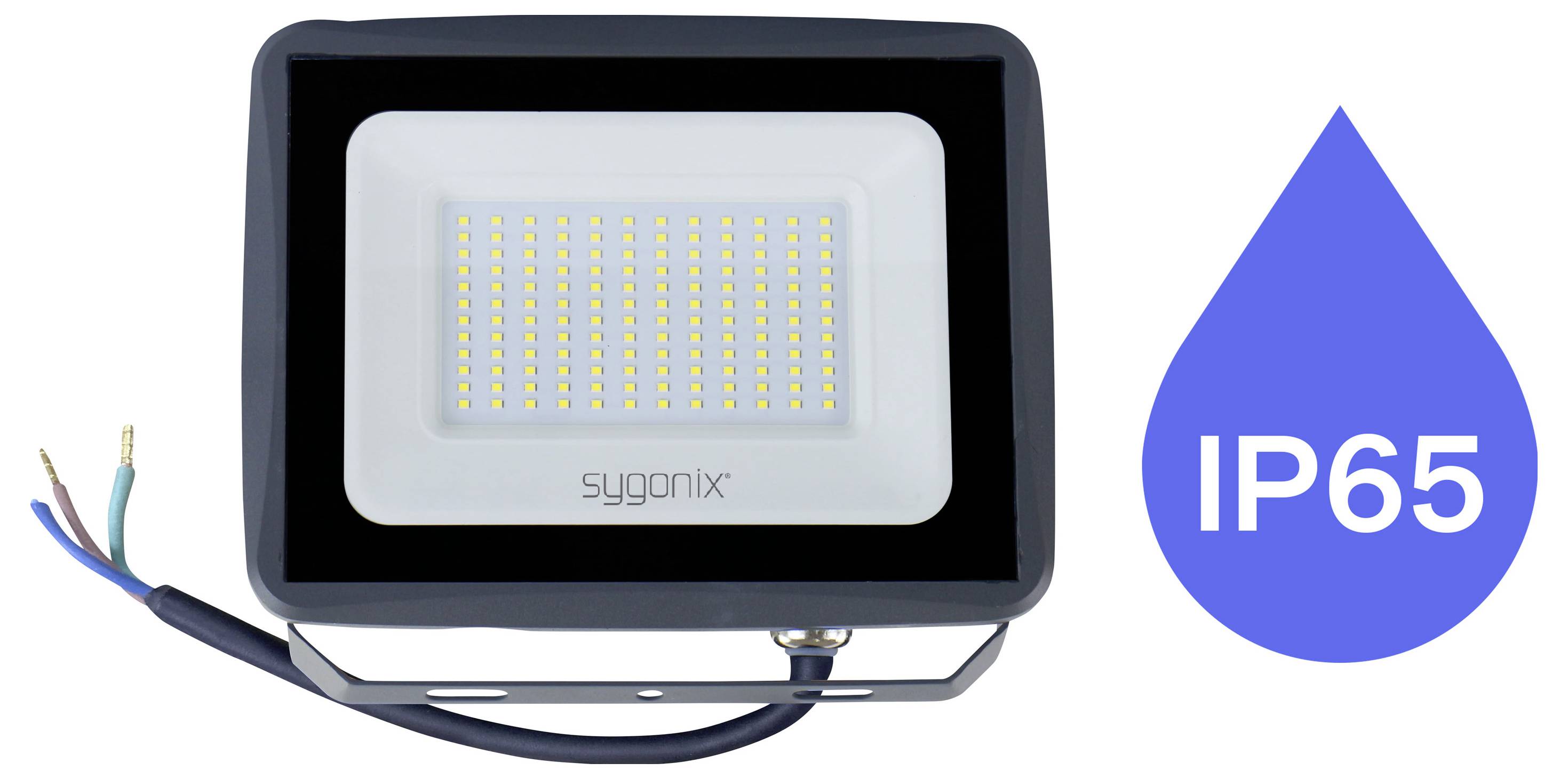 Sygonix SY-7047558 LED-Außenstrahler EEK: E (A - G) 100W Leuchtfarben: Neutralweiß