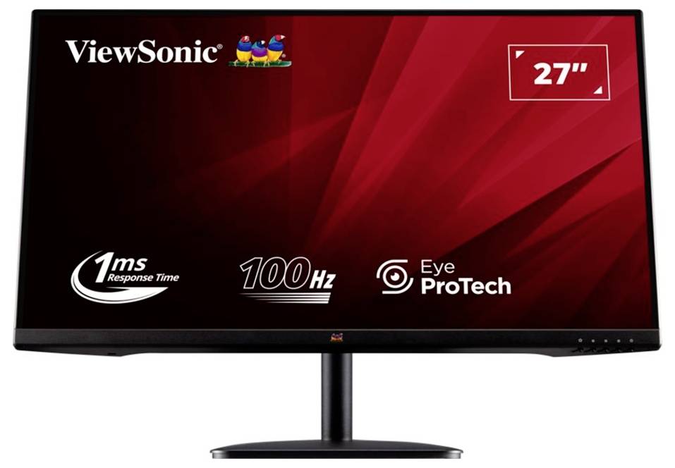 Viewsonic VA2732-H-2 LED-Monitor EEK D (A - G) 68.6cm (27 Zoll) 1920 x 1080 Pixel 16:9 1 ms IPS LED