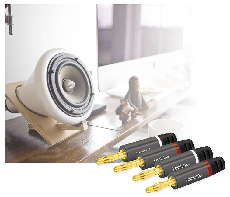 LogiLink CA1212 CA1212 Audio Adapter Grau